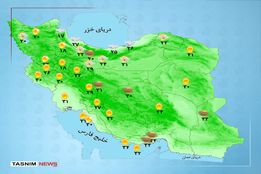 هواشناسی 1404/05/13 ماندگاری هوای گرم‌ در کشور تا اواخر هفته
