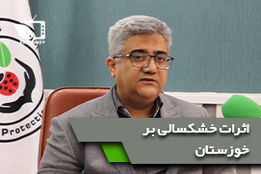 بررسی اثرات خشکسالی های اخیر بر طغیان آفات و بیماری های گیاهی در استان خوزستان