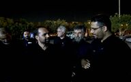 پذیرایی از زائران آقای شهید ایران در میدان مرکزی میوه و تره‌بار