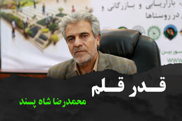 شاه پسند: رسانه به تجدیدنظر سیاست‌های تعاون روستایی کمک می‌کند