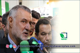 حجتی، وزیر جهاد کشاورزی در حاشیه بازدید از هجدهمین نمایشگاه دام و طیور و صنایع وابسته در جمع خبرنگاران:ظرفیت صادرات محصولات دام و طیور ایران به اقصی نقاط جهان