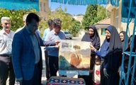 رونمایی از تابلوفرش نماد ثبت جهانی انجیر استهبان در هفته دولت
