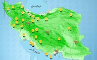 هواشناسی 1404/07/10 تداوم بارش باران در شمال کشور