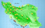 هواشناسی 1404/08/05 بارش و رگبار پراکنده در استان‌های شمالی 