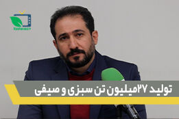تولید 27میلیون تن سبزی و صیفی