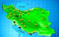 هواشناسی 1404/08/14 وزش باد شدید در شرق و جنوب شرق کشور