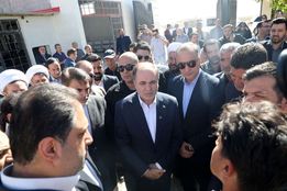 بازدید وزیر جهادکشاورزی از مزرعه زعفران و صنایع فرآوری و بسته‌بندی در کبودرآهنگ