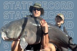  رکورد جدید صید بزرگ‌ترین گربه‌ماهی آبی ثبت شد