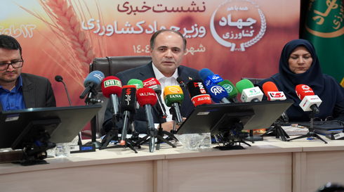 گزارش تصویری نشست وزیر جهادکشاورزی