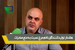 هشدار تولیدکنندگان تخم مرغ نسبت به منع صادرات 